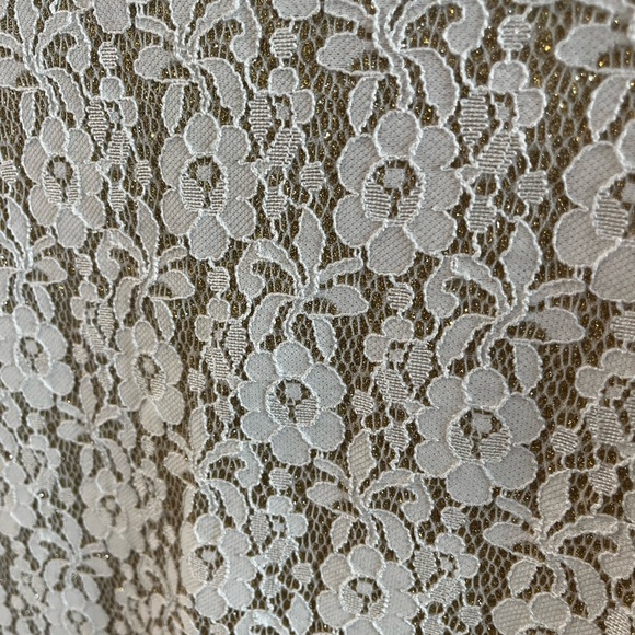 Gold glittery TFNC dress. Size small. Excellent condition. - Picture 3 of 8